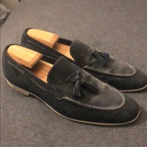 Transcript Mens stylish boat shoes size 8.5